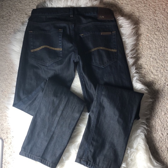 ARMANI EXCHANGE J66 Straight Black Jeans - Picture 11 of 14